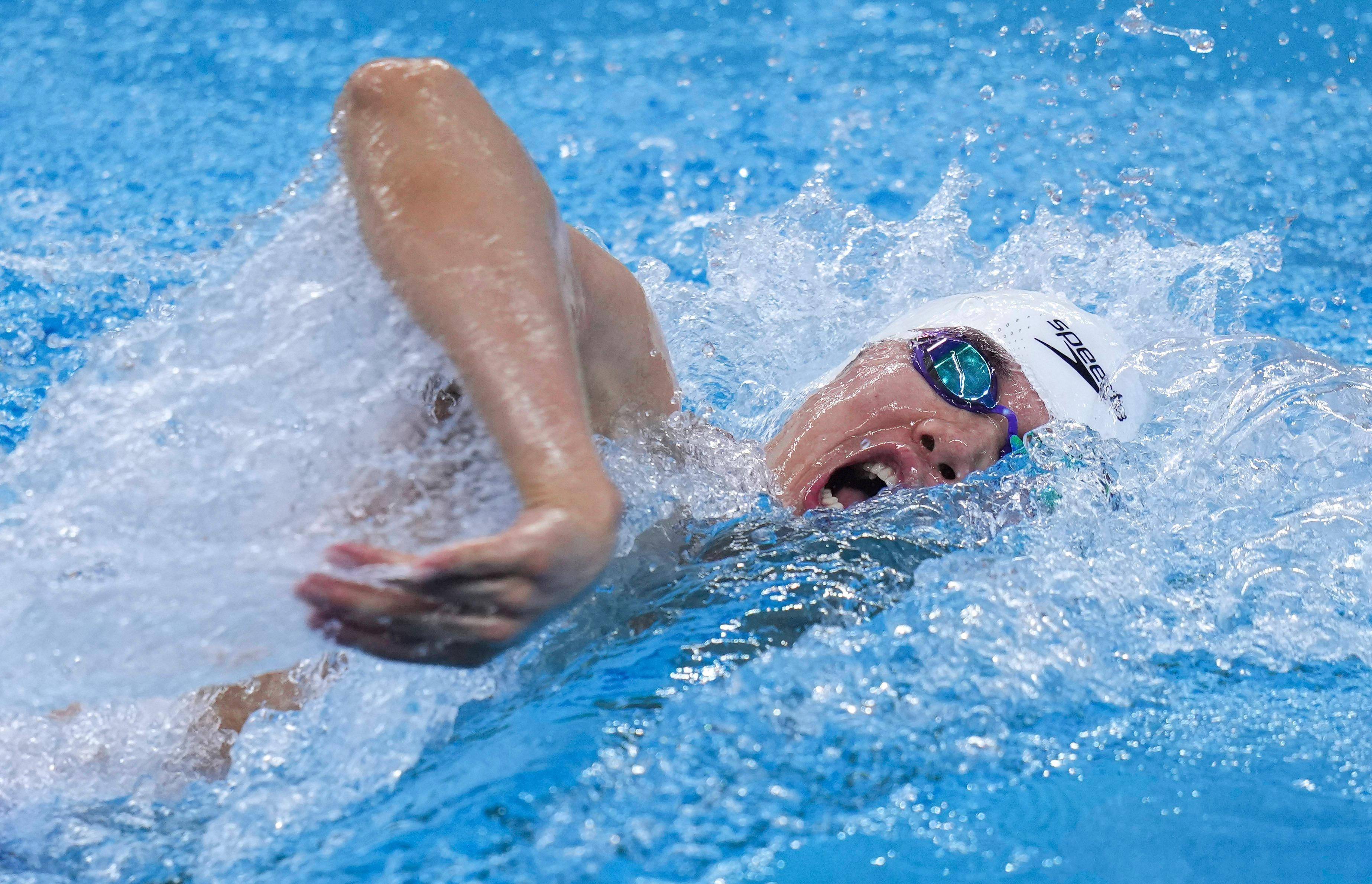 游泳选手刘惠芳凭借实力晋级半决赛 游泳选手刘惠芳凭借实力晋级半决赛