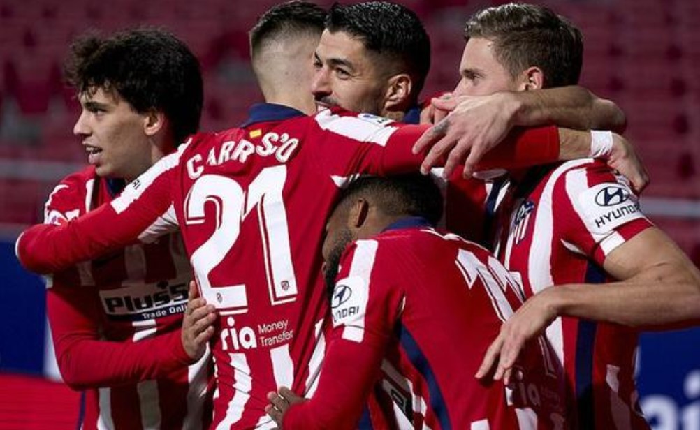 马德里竞技逆转胜,挤进前四 马德里竞技逆转胜,挤进前四