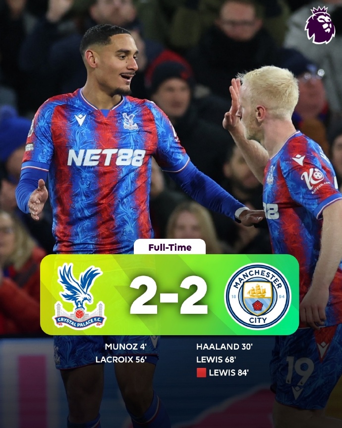 水晶宫客场不敌西汉姆，遭遇挑战